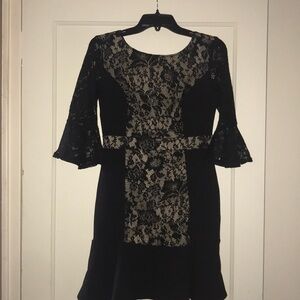 NY collection petite laced dress